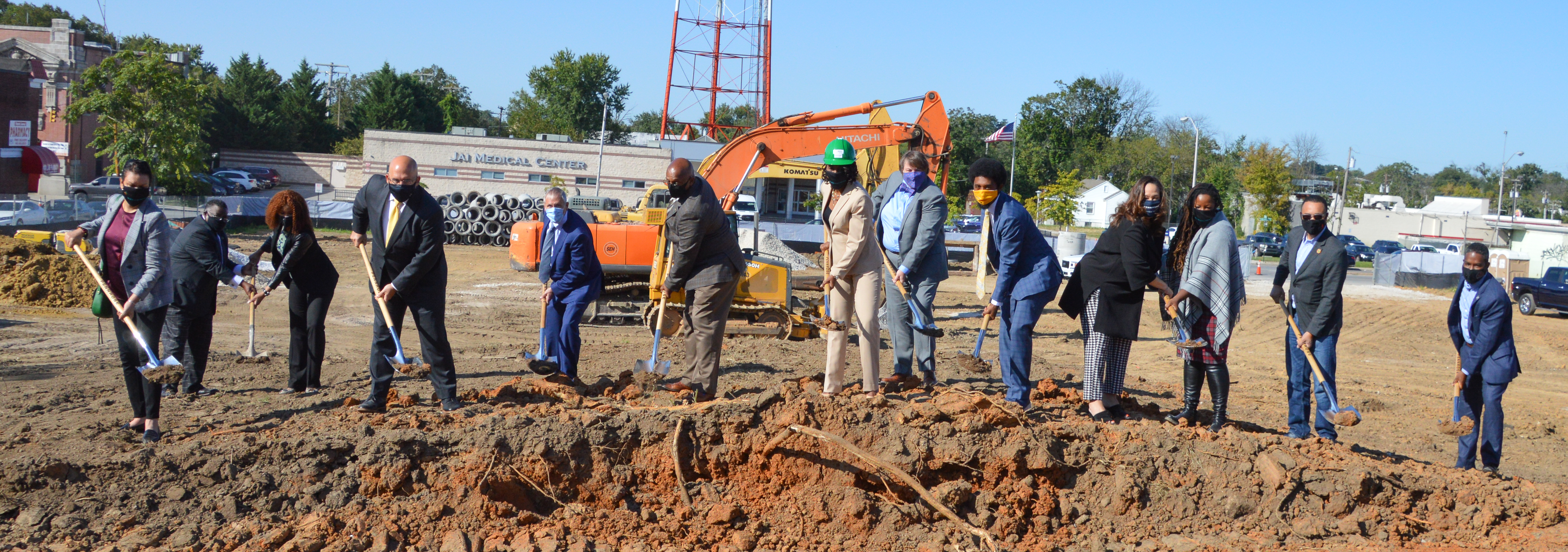 Renaissance Row Groundbreaking